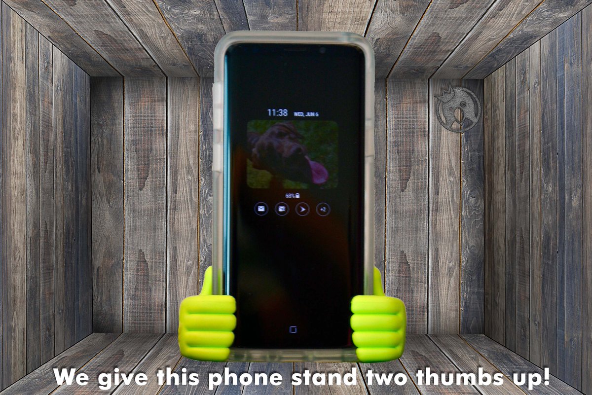 The Icebox (@iceboxcoolstuff) on Twitter photo What has two thumbs and likes to hold a cell phone?
#iceboxcoolstuff What has two thumbs and likes to hold a cell phone?
#iceboxcoolstuff