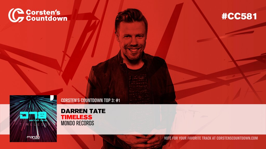 ResonationRadio's tweet photo. 12. And we have a brand new #1 this week! “Timeless” by @DarrenTate takes this week’s #1 spot, congrats Darren! [@MondoRecords]  #CC581 https://t.co/bdo99JvIKA https://t.co/a8MKnOYjcG