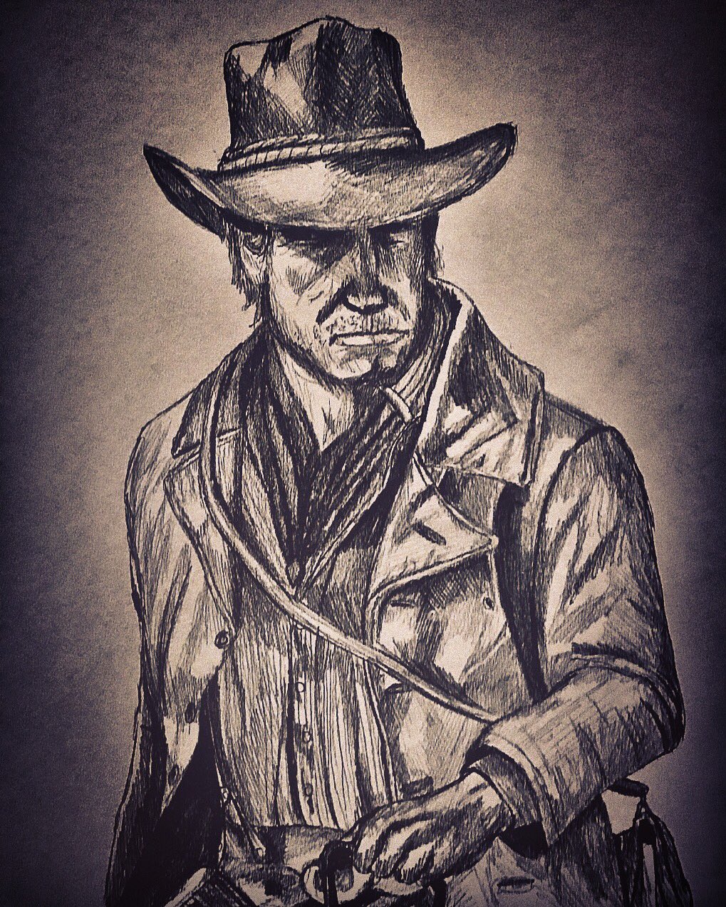 TheWolvesFray on Twitter: "Here's a quick I did of Arthur Morgan the new protagonist of RED DEAD REDEMPTION I hope you enjoy! # RedDeadRedemption #RedDeadRedemption2 #outlawsforlife #arthurmorgan . @LegacyKillaHD @RedDeadBase @