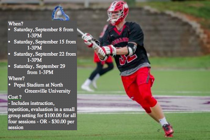 Want to get better this Fall?  Come out to our four Saturday clinics in September.  8 hours of instruction/reps conducted by Division II College Coaches.  Spread the word and check it out at ngulacrossecamps.com/fall-2018-clin…