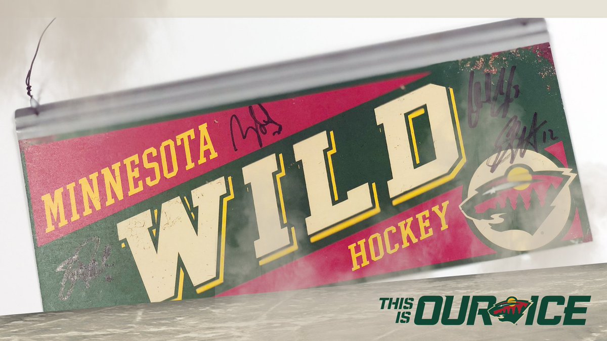 RT to enter to win this #mnwild autographed metal sign featuring <a href="/CharlieCoyle_3/">Charlie Coyle</a>, Eric Staal, @rsuter20 and Zach Parise autographs.

One random winner.