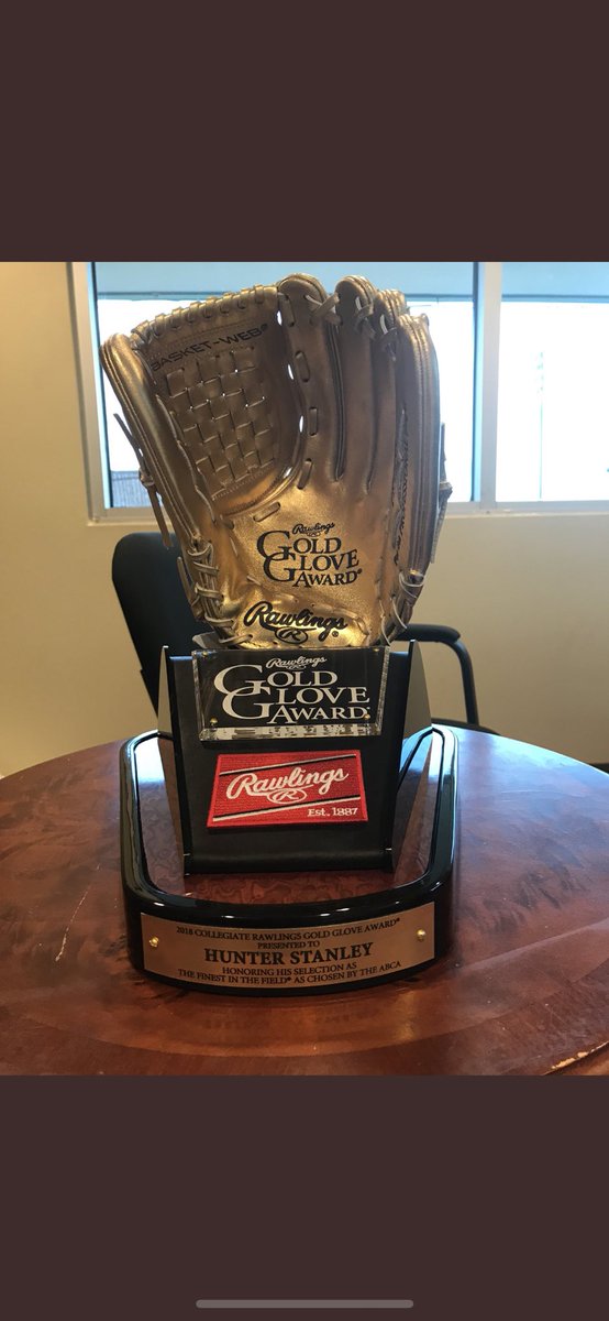 LAELITEBASEBALL's tweet photo. The hardware has officially arrived for Alum @Hunter_Stanley2. Congrats H, this is something to be really proud of. https://t.co/zR0iibJdg8