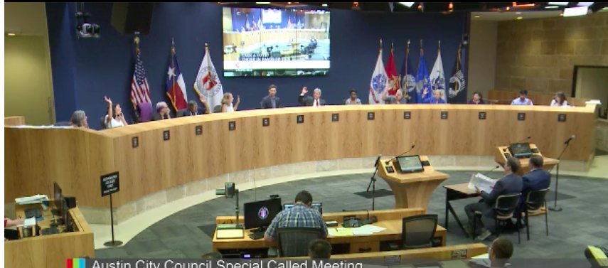 jamesplovett's tweet image. And there it is. #ATXCouncil votes 7-4 to move forward with PSV agreements, paving the way to bring #MLS2ATX. ⚽️ 👍