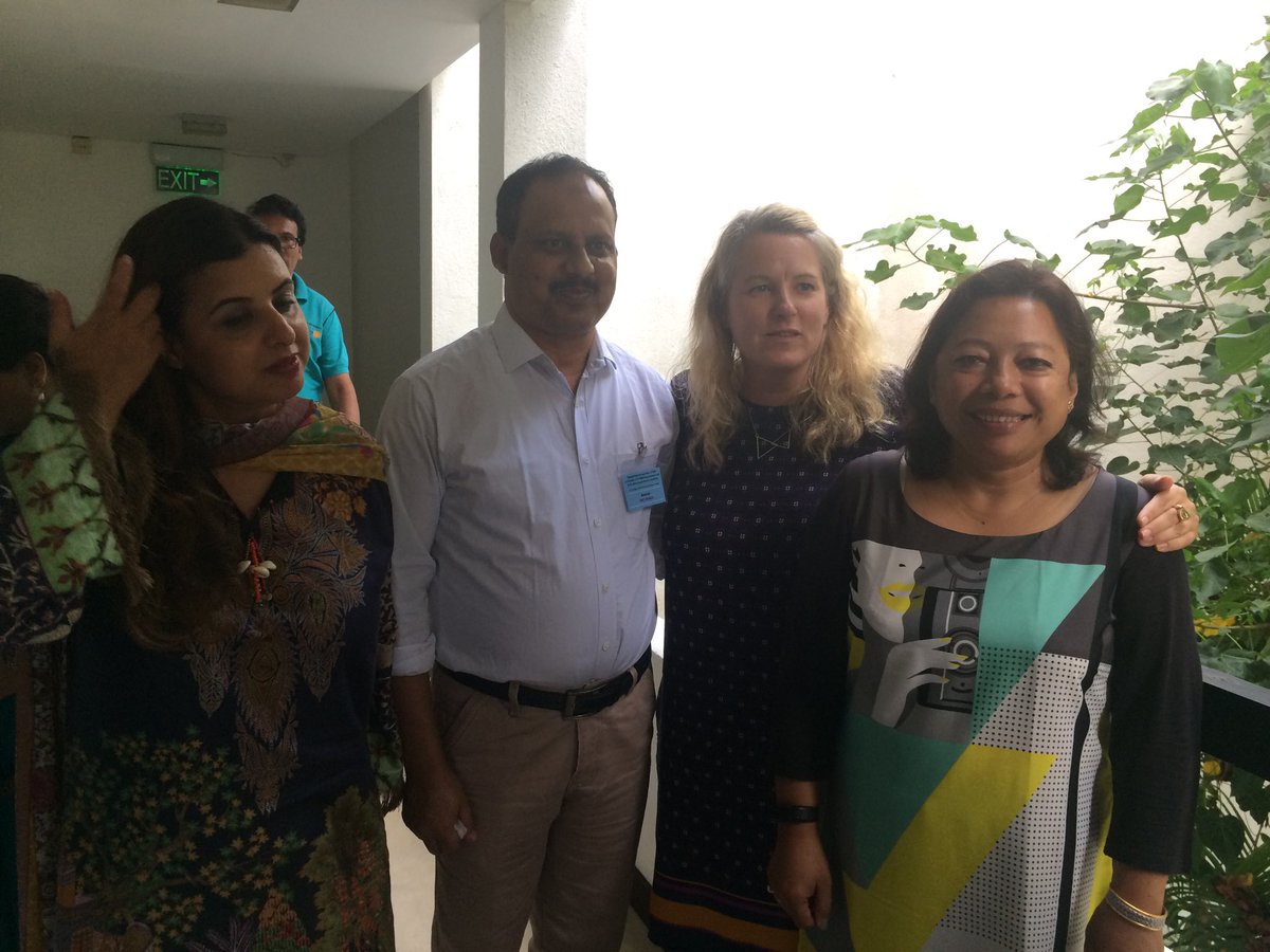 SHFund__'s tweet photo. ⁦@WSSCCouncil⁩ team catch a moment in the break of the ⁦@FANSouthAsia⁩ Regional advocacy workshop #SDG6 #SACOSAN ⁦@CeridwenJ⁩ https://t.co/9L6V8CtJxJ