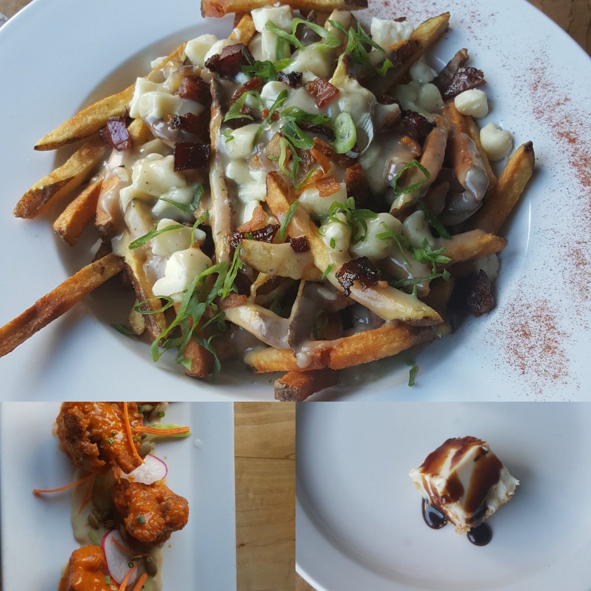 Denise230468's tweet photo. And though we had a nice dinner tonight.... Remembering Andrew Al-Khouri treated us with amazing food at his @afriteresto exactly 4 weeks ago, too...Makes me hungry again 😉. People just go and check it out at #lowerwaterstreet #halifax #harbourwalk https://t.co/WywmmyWZDq