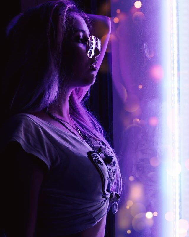 Neonlichtshooting #advancedselfie #photography