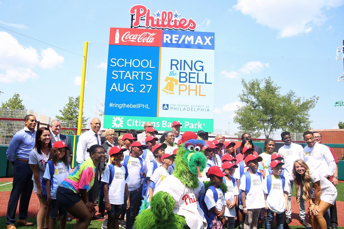 PhillyMayor's tweet image. When school starts on Monday, August 27 this year, it'll be particularly momentous. It'll be the first time in nearly two decades that our schools are under local control. Can't wait to #RingTheBellPHL and make this year one of the best. #PHLed