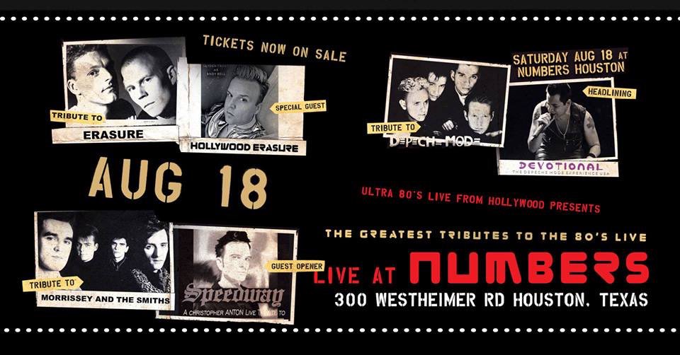 Numbers_Houston's tweet image. Ready for #classicnumbers Friday facebook.com/events/2070917…
And Ultra 80’s tribute Saturday! facebook.com/events/4368497…