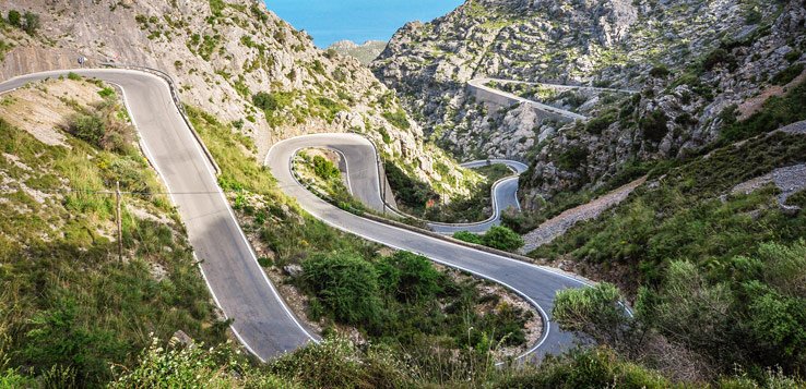 suhailpat's tweet photo. Looking forward to driving through this tomorrow! #majorca #SaCalobra #breathtaking https://t.co/f3OAjpFL7v
