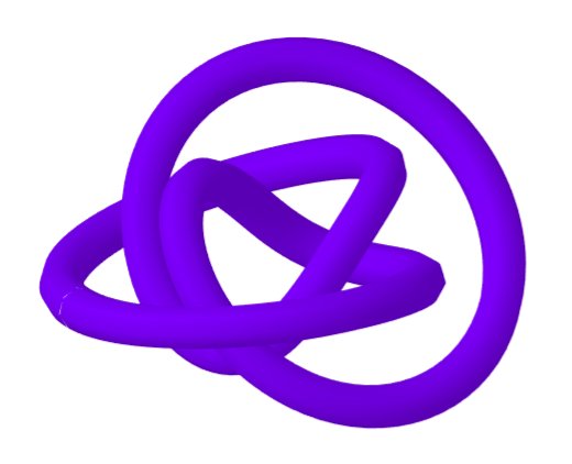shskaercher's tweet image. &quot;Figure Eight Knot&quot; 
Source = en.wikipedia.org/wiki/Figure-ei…
1. @geogebra geogebra.org/m/t4jjnbgt
2. .stl from OpenJSCAD
3. .obj from @tinkercad
4. #3dprinted (and cleaned up support material)!
#MTBoS #iteachmath