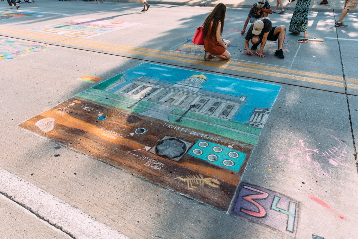MidWestOne's tweet photo. Every year gets better and better. Our 3rd Annual #RockTheChalk event in Iowa City saw record crowds and some of the most amazing art work we’ve seen yet!
Thanks to everyone who came out and spent the day with us. We're already looking forward to next year! https://t.co/nOcRQXkfvp