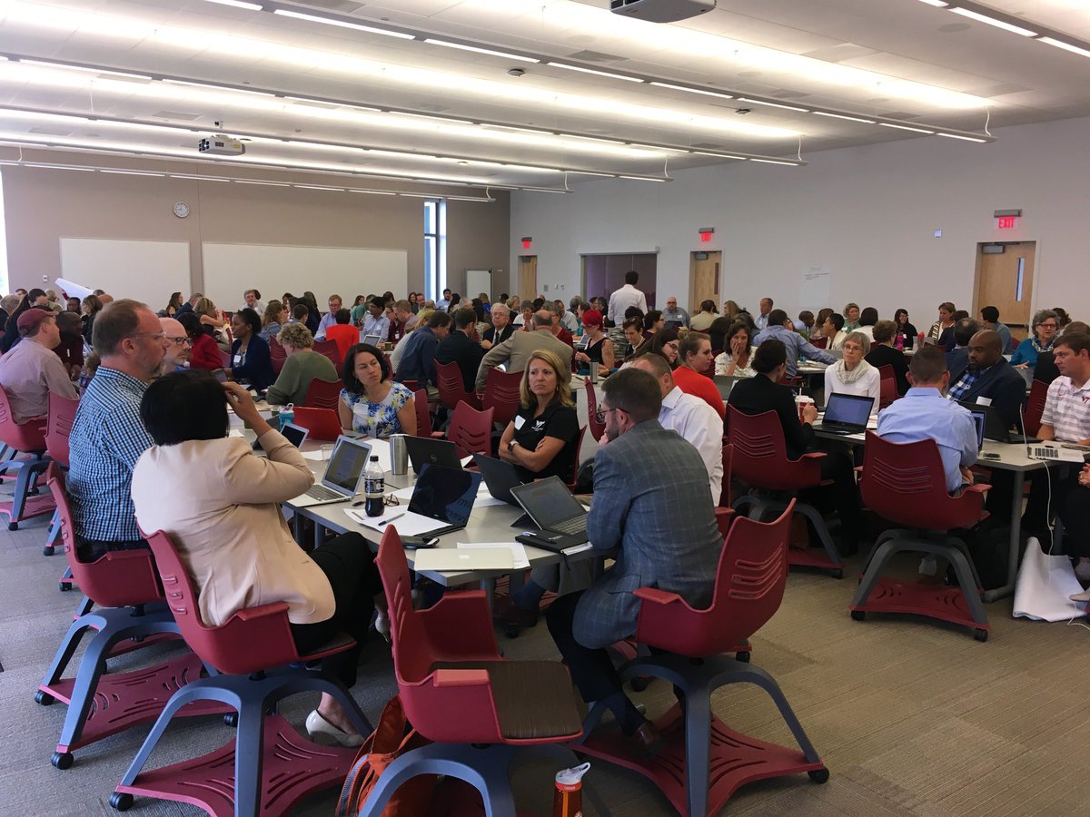 StrategicVT's tweet photo. Discussing the Ut Prosim Difference in the context of teaching, research, and service today #VTAllInclusive #VTBeyond https://t.co/VabVY8W14i