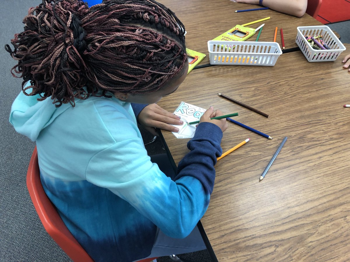 USD259bentonlib's tweet photo. Students at Benton are already thinking about the kinds of books they like to read! #stronglibraries https://t.co/oDE94zkE5x