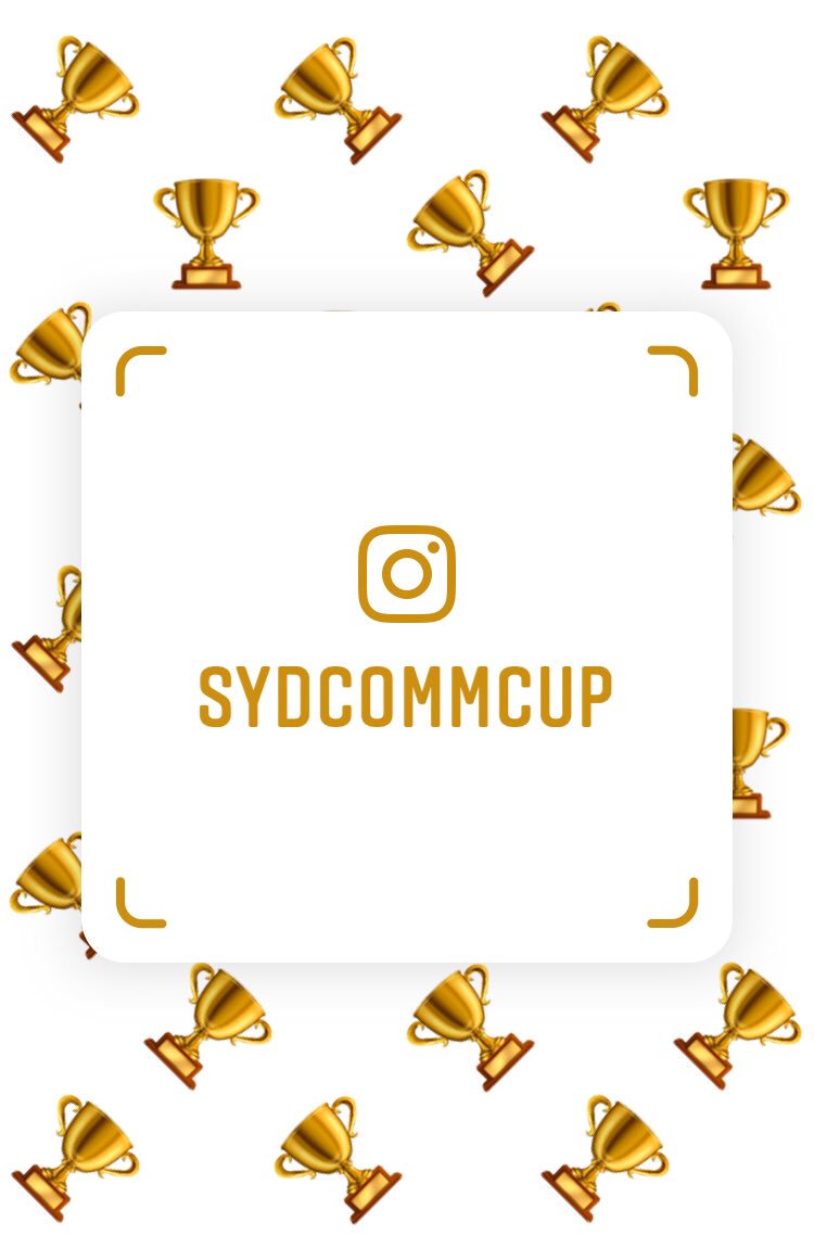 sydcommcup's tweet photo. We're on @instagram come find us! 🏆💪🤘 https://t.co/cvjUbY41pP