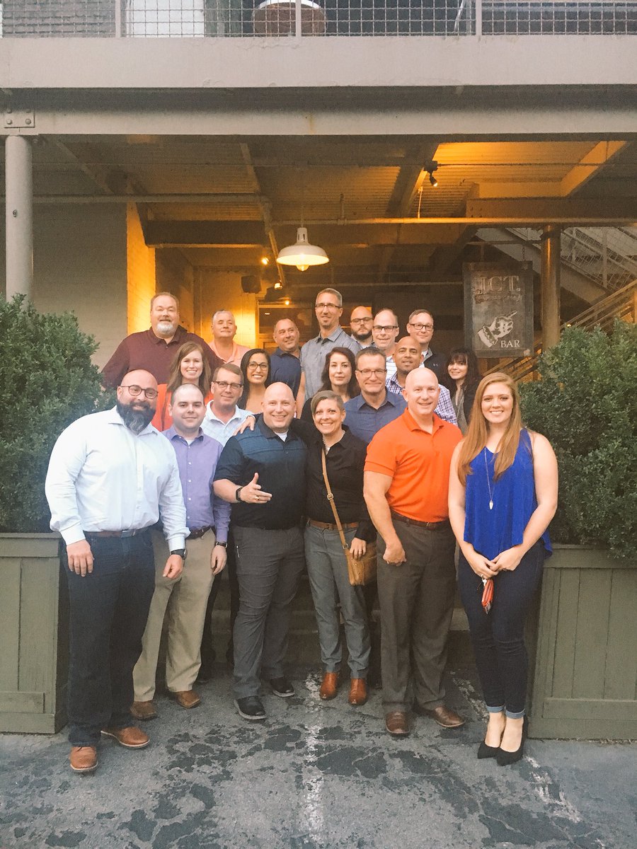 Long day of training calls for a good southern meal! #TOMTriAnnualMeeting #WorkHardEatAlot