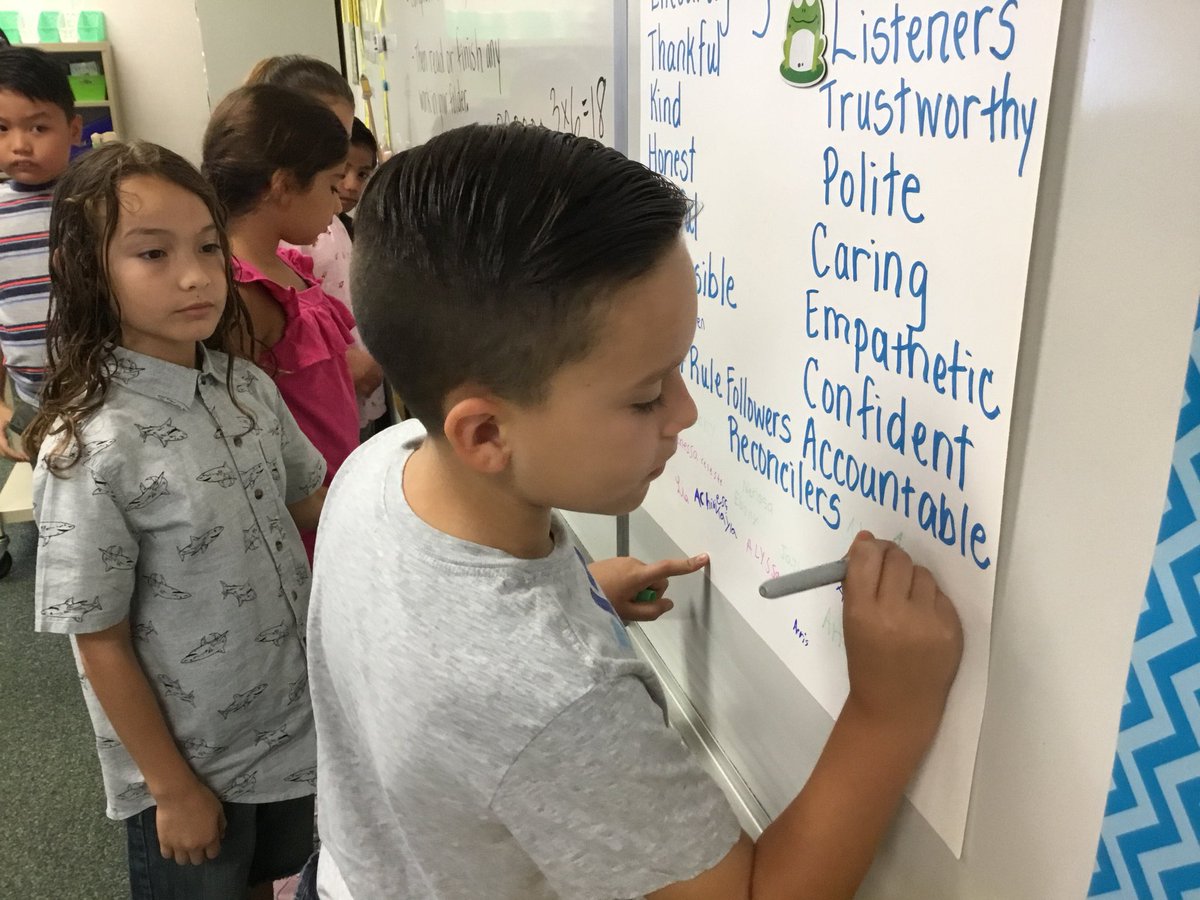 MelindaStone80's tweet photo. We all signed our social contract today...now we learn to be a community of learners. #buckleybengals https://t.co/XpMdSZ8N0c
