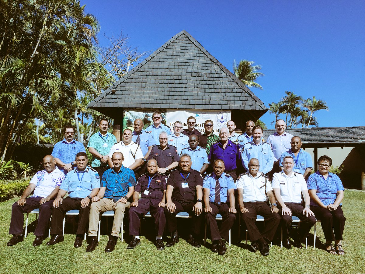 spc_live's tweet photo. Pacific Islands Fire &amp; Emergency Services (#PIFESA) meeting. Day 3 of our #disaster &amp; #resilience meeting week. 
“It’s up to us to drive improved emergency services in our region &amp; it is our responsibility to help people understand #disaster in our countries” #PIEMA #GEMDivision https://t.co/NYx6sLGnbO