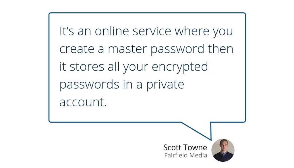 FairfieldMedia's tweet photo. How to Make Your Life Easier and More Secure in Three Steps with LastPass https://t.co/y9wrtvQS5k #WebsiteSecurity #Cybersafety #PasswordManager https://t.co/dQn1jL4BJn