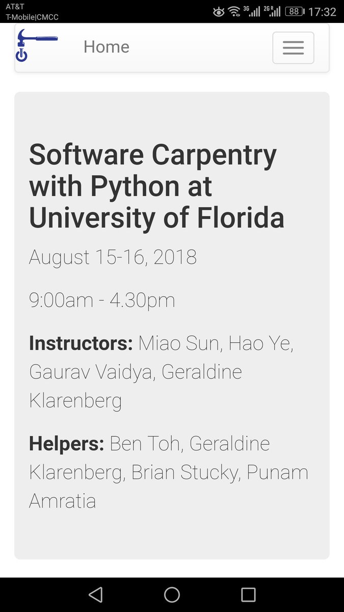 Miao_the_Sun's tweet image. What a wonderful day I had, by teaching #UnixShell at @thecarpentries @UFCarpentries workshops using my second language. And I got a lot positive and encouraging feedbacks! Going to be better and better! There are more mini tutorials for #R too! Please stop by :) #ResBazUF18