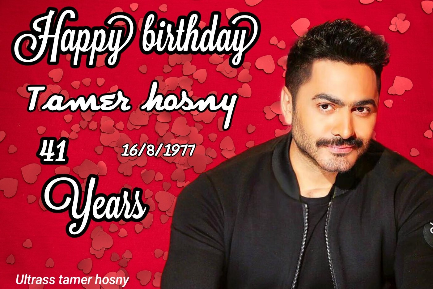 Happy birthday tamer hosny  