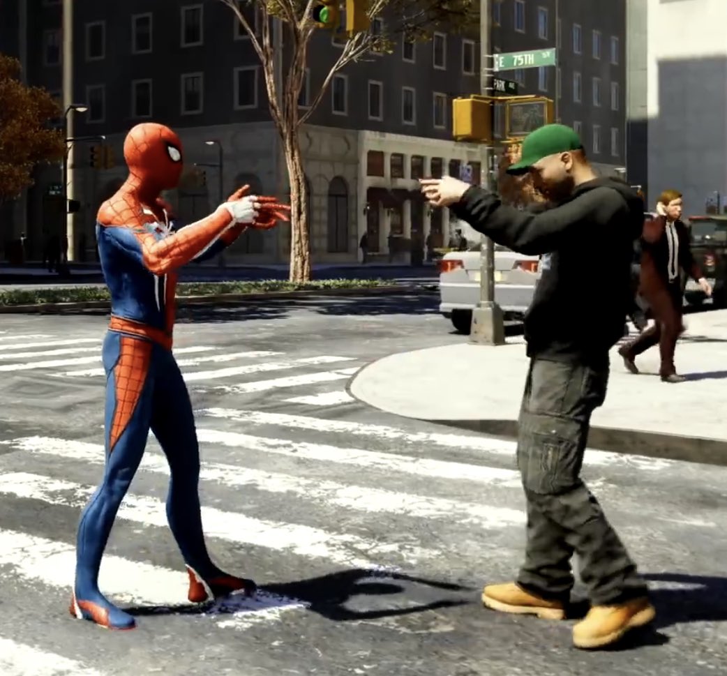 BasedGarbanzo's tweet photo. now I have no doubts that insomniac nailed new york https://t.co/T7EiVL5k27