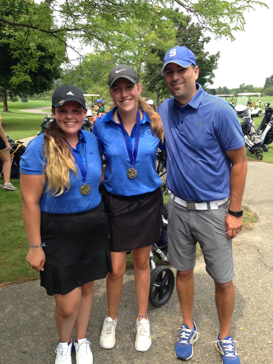 SalemGirlsGolf's tweet photo. Congrats to Julianne Small and Megan Kozlowski who both shot 86 today to lead the Rocks to a 6th place finish overall. Nice start to the season Rocks! #prioritizegrowth https://t.co/Ym2hItNHvP