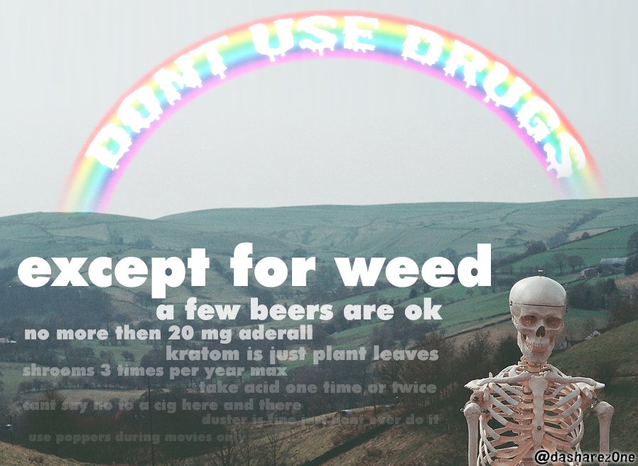 USE DRUGS ONLY SOMETIMES — GO TOO https://t.co/Qtp3PvcePc — A