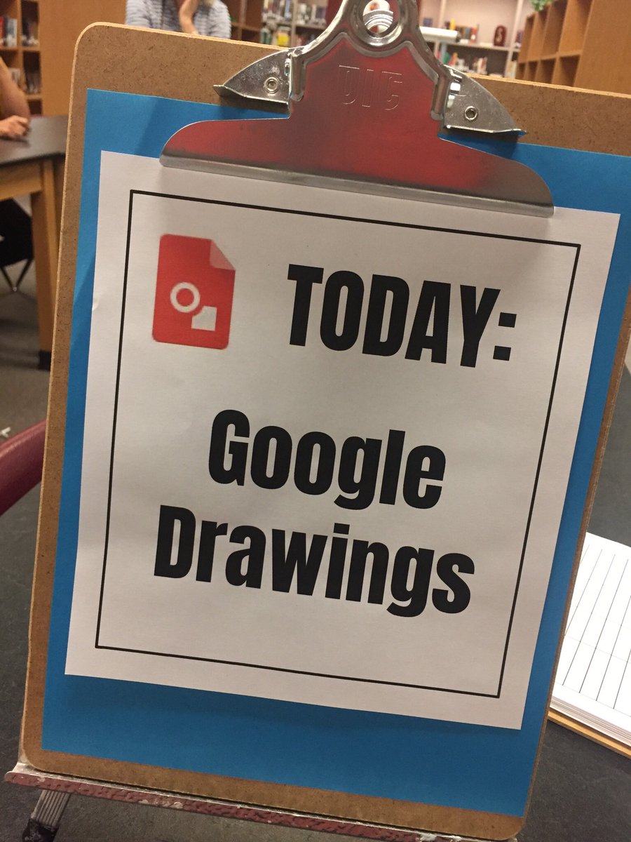 danacrowley228's tweet photo. Working lunch topic today was Google Drawings! Great lesson plan format idea Wulfsberg. #ehsbethatteacher https://t.co/r1GaCMbIuZ