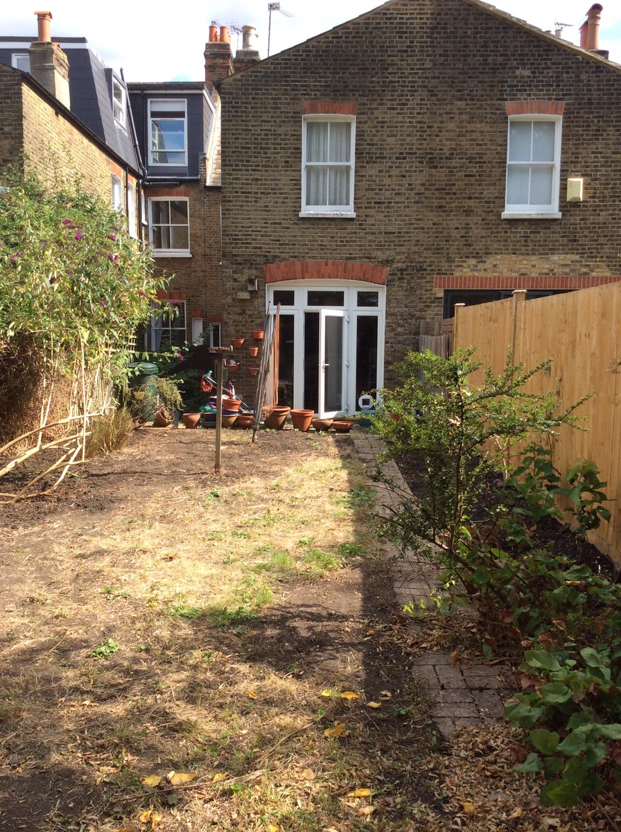 Having thoroughly cleared this bindweed paradise in Herne Hill, I can't wait to get planting! Check our these before n afters so far...