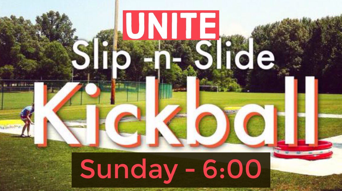 LifeLikeNLCC's tweet photo. We all know you like to slide into the DM's so come out THIS Sunday @ 6 to show off your sliding skills. Try not to slip! Invite friends and wear appropriate clothing to get wet in. 
If you can kick a ball you can play! ⚡️ https://t.co/TQUvLm7Iac