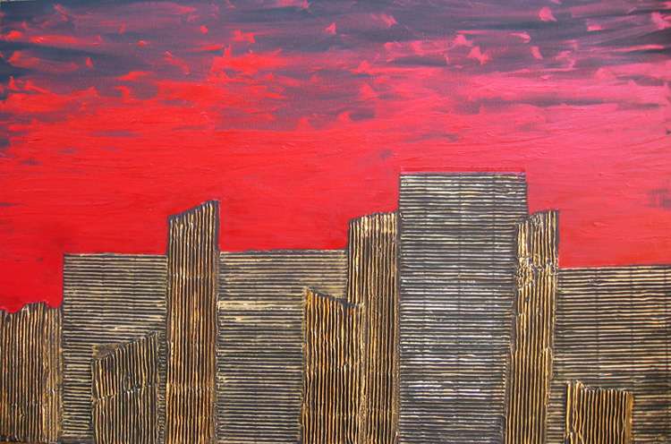 Ecoartproject's tweet photo. EMISSION TRADING, Gloria Tranchida.
Made from recycled cardboard participates in an aesthetic and evocative research in an image that arouses anxiety for the sustainability of the environmental situation in the cities suffocated by their own emissions.
https://t.co/YQkkme3mj6 https://t.co/Q8c5kjo4xV