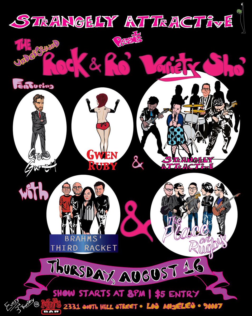 StrangelyA's tweet photo. Tomorrow night! #thingstodoinla #LosAngeles #music https://t.co/TedwsTDeCU