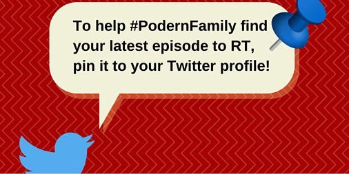 #PodernFamily tweet media