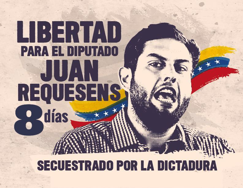 #15Ago "Yo no me doblego, ni le bajo la mirada a nadie. Mi lucha siempre ha sido y será pacífica al amparo de los derechos previstos en nuestra Constitución", así de claro y contundente fue el mensaje de Juan Requesens, ante sus carceleros.