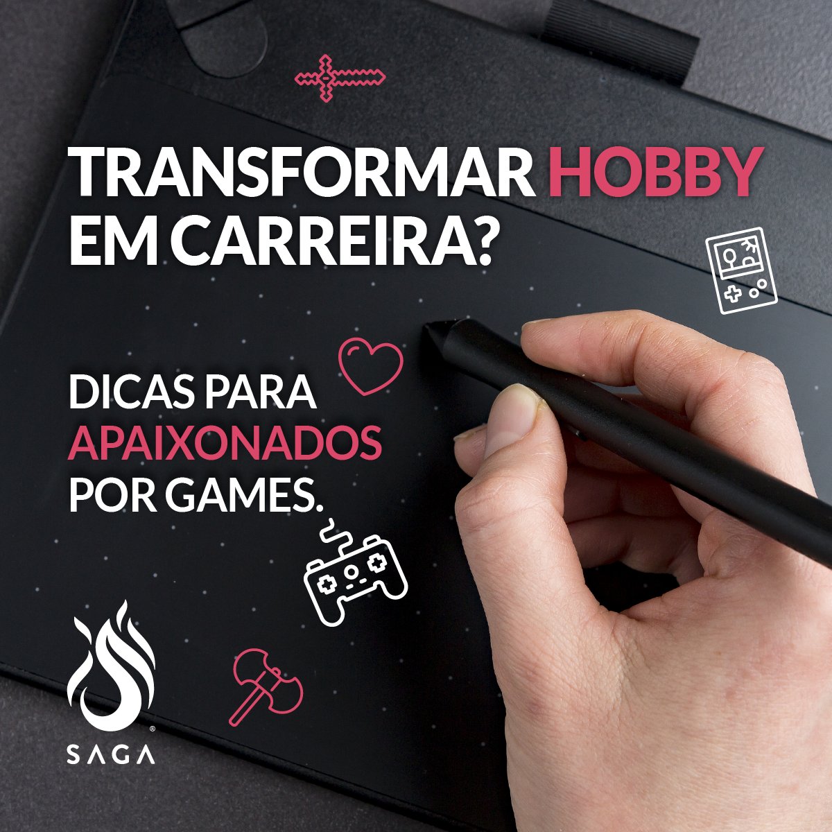 Escola_Saga's tweet photo. Você sabia que é possível transformar seu hobby em #carreira e conquistar sucesso e reconhecimento por isso? Dá uma lida neste novo artigo do #SAGAblog e conheça as principais profissões que oferecem essa possibilidade para os apaixonados por games! 😍 🎮

https://t.co/adwdLPk4wJ https://t.co/Y1UzvyErDI