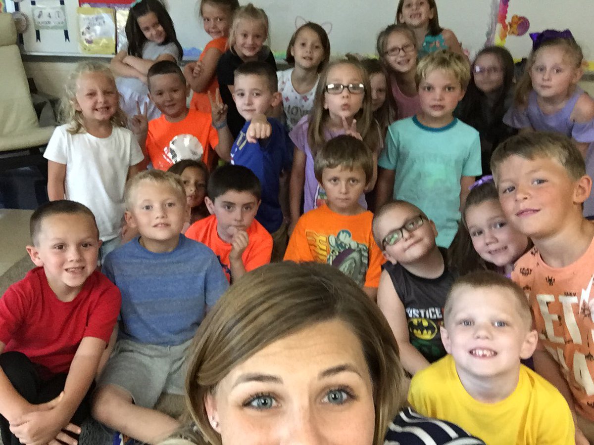 What a great first day in Miss Dunaway’s class! We made Jitter Juice and learned all about first grade! #gtownway