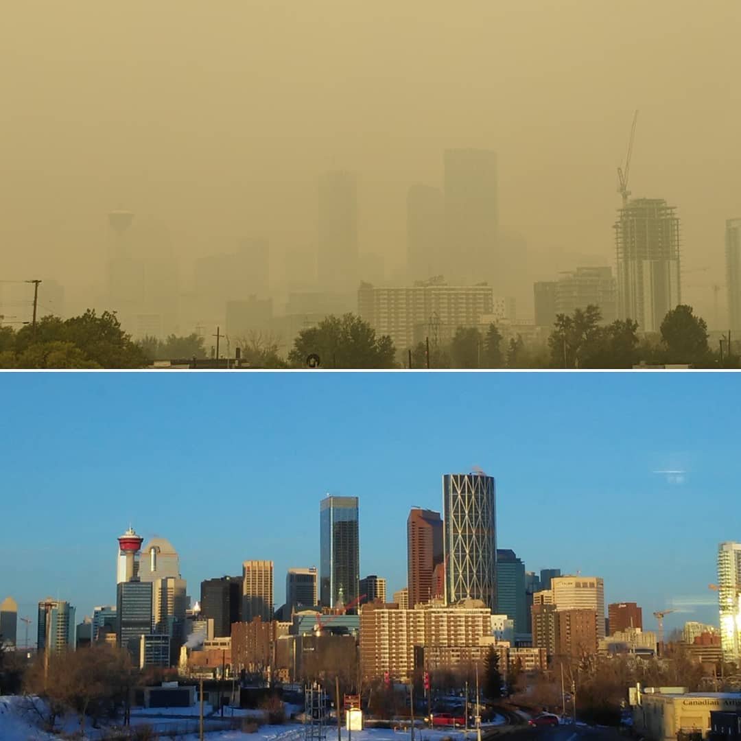 cmcalgary's tweet image. Someone posted this in a comment on our Facebook page.

#yycsmoke #bcfires #yyc