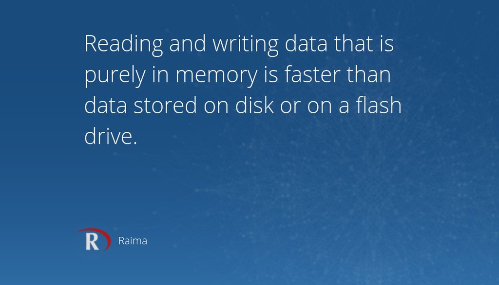 RaimaDB's tweet image. Advantages &amp;amp; Disadvantages of an In-Memory Database goo.gl/ikmkhV #Inmemorydatabase