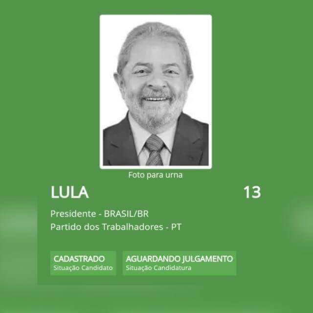 TÁ REGISTRADO! 

Para o povo brasileiro voltar a sorrir diante da urna!

Fonte: TSE