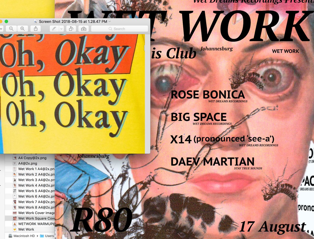 Have you ever been robbed nigga? Tell us your pity story using #wetdreamsohok &amp; stand a chance to WIN a brand new <a href="/OH_OK_Worldwide/">OH OK</a> outfit and guestlist for the <a href="/wetdreamsrecord/">WETDREAMS RECORDINGS</a> event, WET WORK at The Tennis Club JHB this friday!