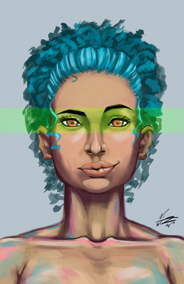 VizWizArt's tweet image. Portrait!

#StayBlessed everyone!

#vizwiz #vizualwizard #characterdesign #originalcharacter #ocs #instagramartists #sketchaday #artistoninstagram #skecth #digitalart #illustration #conceptart #sketchbook #digitalsketch #doodle #portrait #girl #beautiful