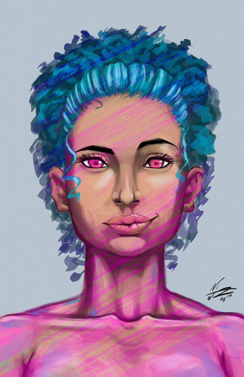 VizWizArt's tweet image. Portrait!

#StayBlessed everyone!

#vizwiz #vizualwizard #characterdesign #originalcharacter #ocs #instagramartists #sketchaday #artistoninstagram #skecth #digitalart #illustration #conceptart #sketchbook #digitalsketch #doodle #portrait #girl #beautiful