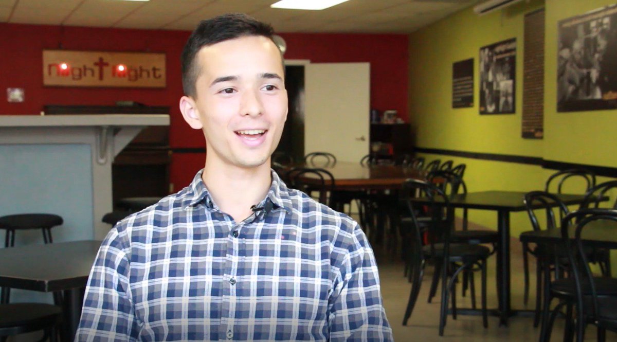 "What coming to nightlight really helped me to see is that one of the greatest poverties that exists is relational poverty."

Learn how Eddie's encounter with God at <a href="/nightlightYGK/">nightlight kingston</a> has shaped his worldview. Watch: goo.gl/DuXMwV #ygk