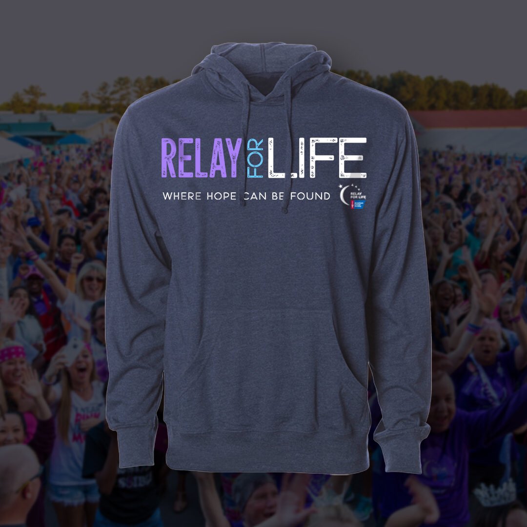 RelayforlifeJ's tweet photo. 💜Relay there is NO off season!💜

When it comes to fighting cancer in our community, we don’t take days off. Help us gain the advantage over cancer! All you’ve got to do is raise $200 by October 31 to earn a T-shirt hoodie and help us take cancer down! https://t.co/NE9lmU12Mr