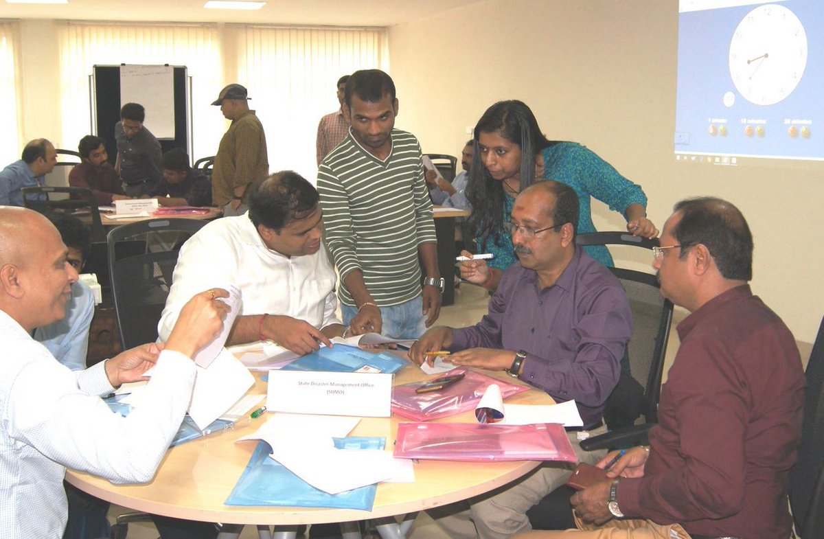 IOWAVE18's tweet photo. #iowave18
India is preparing for IOWave18. 
75 participants from Disaster Management Offices, Ports &amp; Harbors participated in Tsunami Warning and Response workshop organized by INCOIS. A Tabletop exercise was conducted and responses were listed and timed.
Info Source: ESSO INCOIS https://t.co/ZviJlWxBrj