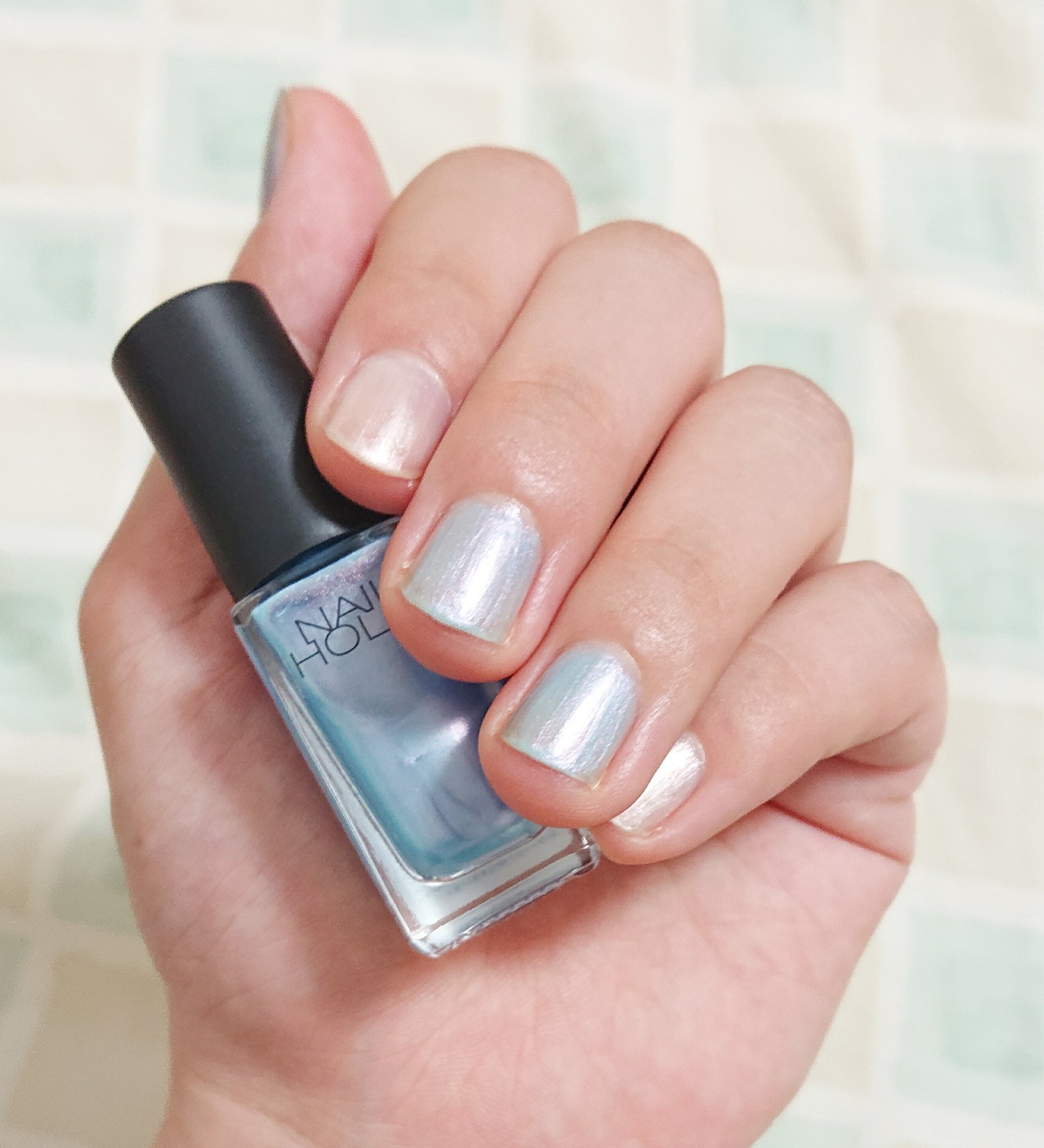 だまぽよ 今日の爪 ネイルホリックbl909とサンリオネイルのパールベビーピンクをそれぞれ二度塗りしました パール感が上品で可愛いです T Co Cyqpuc7zgn Twitter