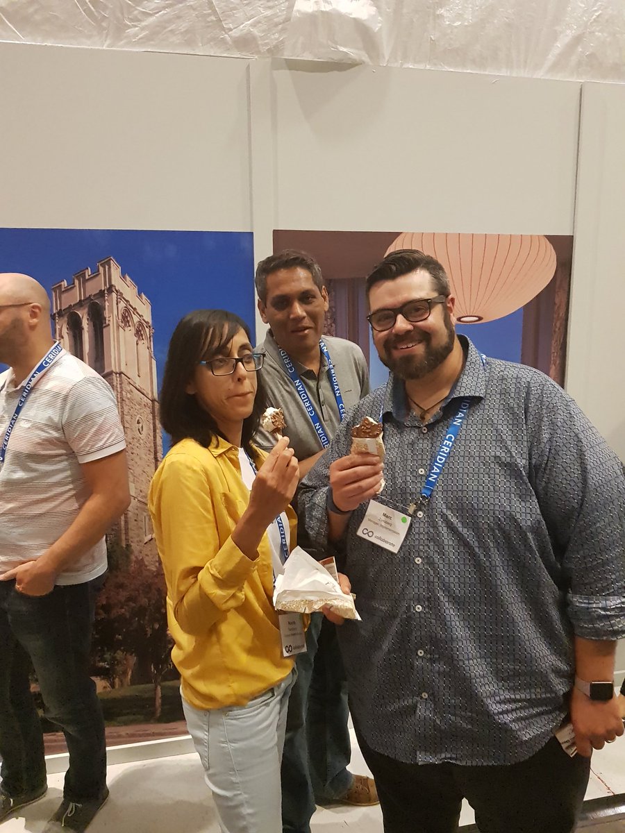 yogeshjankee's tweet photo. Collaborating over ice cream #Collaborate2018 https://t.co/QEm0eRZWXp