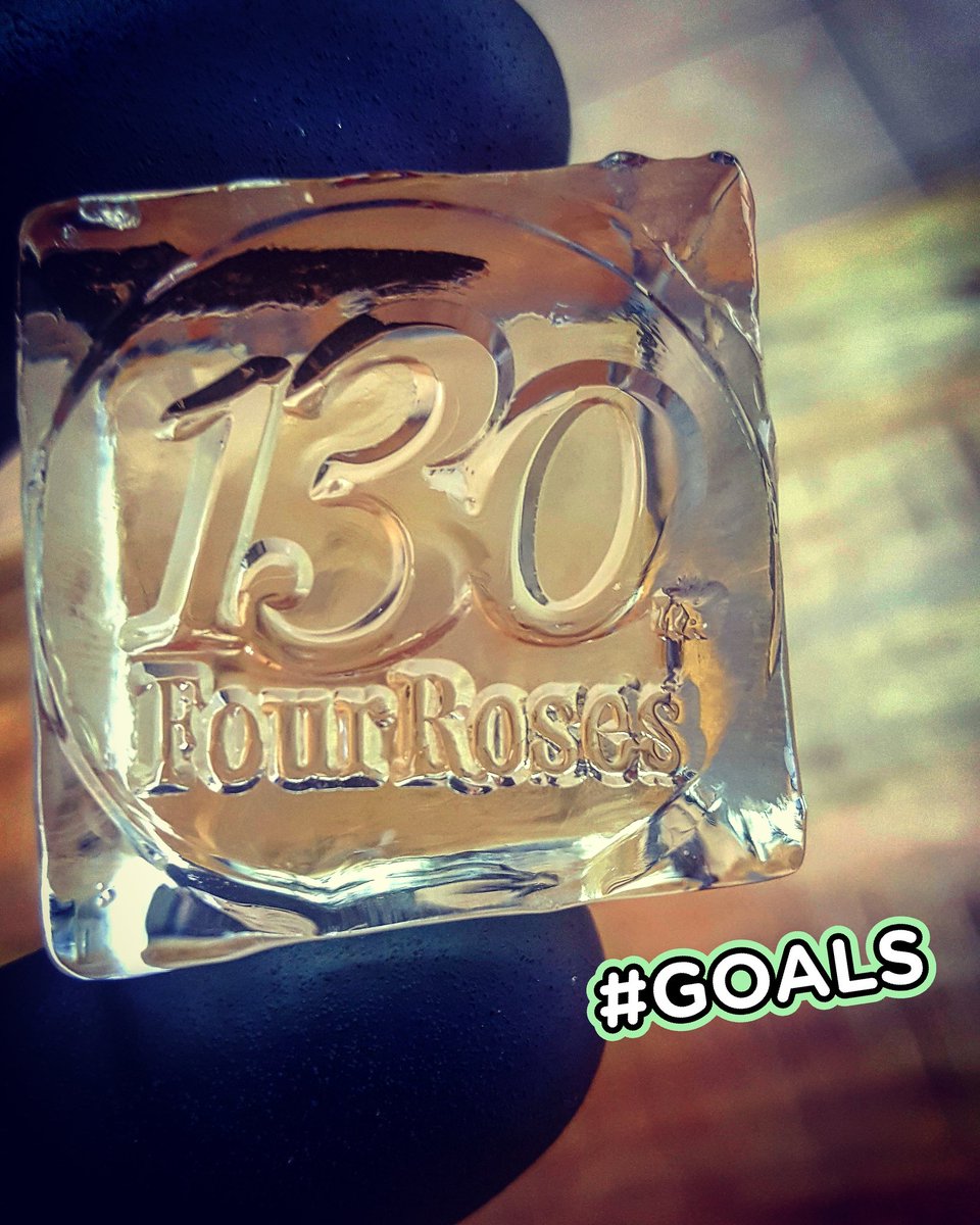 KYStraightIce's tweet photo. 130 YEARS in the bourbon industry! 😲 Congrats @fourrosesbourbon! Cheers to 130 more! 🥃 #130thanniversary #130th #fourroses #logoice #fourrosesbourbon #clearice #fourrosesdistillery #brandedice #kystraightice #luxuryice #bourbon #kentuckyproud #bourbonrocks  #bourbonontherocks https://t.co/szZhL8pdzJ
