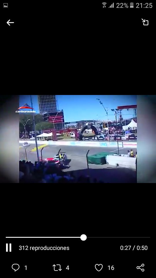Anto accidente en callejón de super TC 2000 en San fe