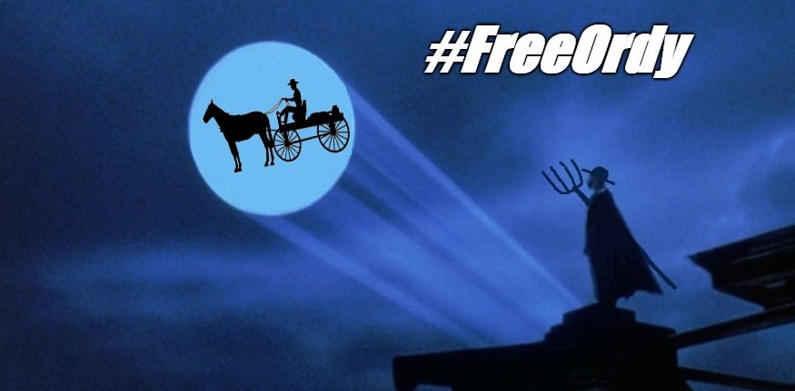 RedFebtober's tweet photo. @PolitiBunny @OrdyPackard Fire up the Amish Light for the second time in 24 hours. #FreeOrdy #ItWorkedLastTime https://t.co/2KtuM5wVEI